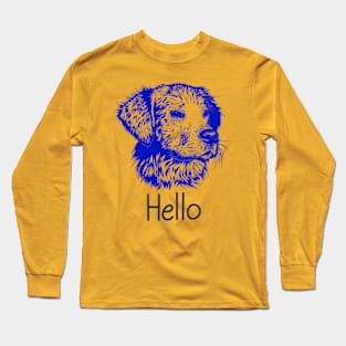 Hello Dog Long Sleeve T-Shirt